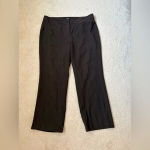 Talbots Heritage brown trouser pants, preppy, career, business casual, sz 14P